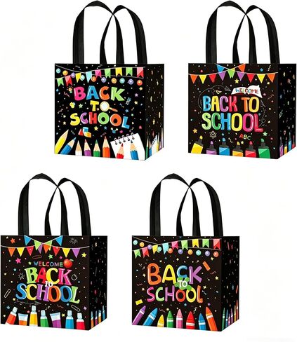 Graduation Gift Bags, 8 PCS Graduation Bags for Gifts with Handles, Reusable Non-Woven Congrats Grad Tote Bag Goodie Candy Treat Party Favor Bag for Graduations Gifts Wrapping Holiday Party Supplies in Saudi Arabia