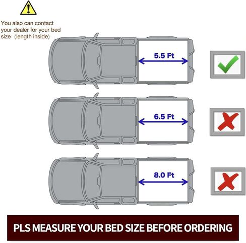 5.6FT Hard Quad Fold Truck Bed Tonneau Cover Compatible with F-150 & Lightning 2015-2025,Waterproof & Anti-Theft in Saudi Arabia