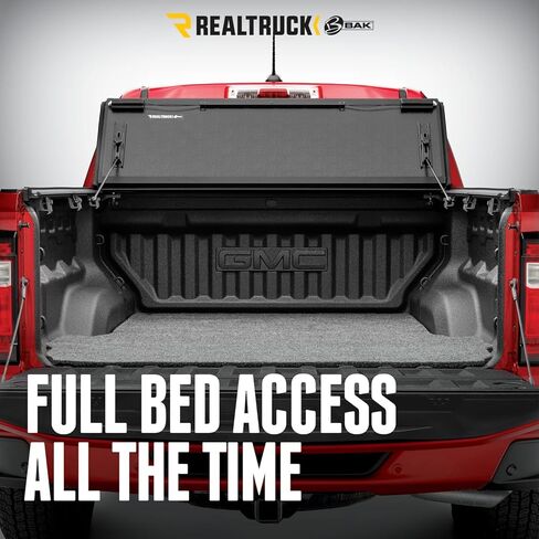غطاء تونيو لسرير الشاحنة الصلب القابل للطي من RealTruck BAK BAKFlip G2 | 226304 | يناسب 1999 - 2007 Ford F-250/350 Super Duty 8' Bed (96") in Kuwait