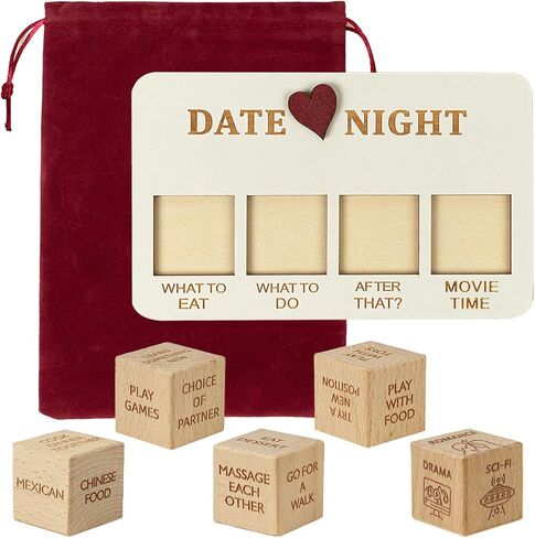 Couple Gifts for Men Women Date Night Dice Ideas Couples Toys Games Anniversary Birthday Engagement Valentine's Day Gifts for Boyfriend Girlfriend Husband Wife Groom Bride Him Her in Saudi Arabia