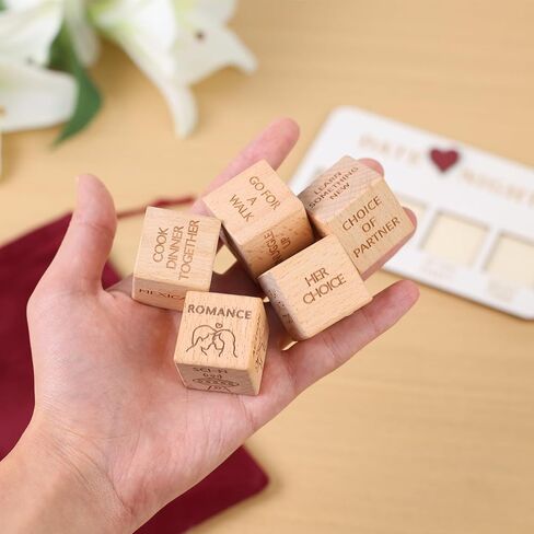 Couple Gifts for Men Women Date Night Dice Ideas Couples Toys Games Anniversary Birthday Engagement Valentine's Day Gifts for Boyfriend Girlfriend Husband Wife Groom Bride Him Her in Saudi Arabia