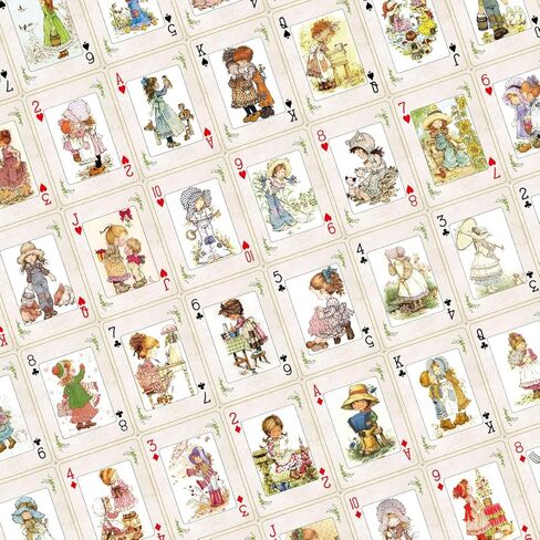 Playing Cards, Country Illustration Vintage Style Poker Cards, Beautiful Childhood Memories Themed Playing Card, Standard Cards, 54 Unique Exquisite Illustrations, High-End Playing Cards. in Kuwait