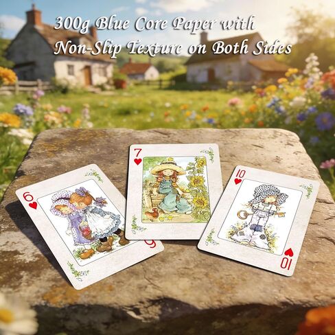 Playing Cards, Country Illustration Vintage Style Poker Cards, Beautiful Childhood Memories Themed Playing Card, Standard Cards, 54 Unique Exquisite Illustrations, High-End Playing Cards. in Kuwait