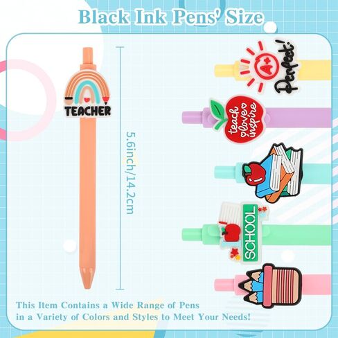 Teacher Gifts,Teacher Pens,Appreciation Gifts for Science Dance Prek Teachers,Halloween Thanksgiving Christmas Funny Pens for Teachers Retirement,End of Year Present in Saudi Arabia