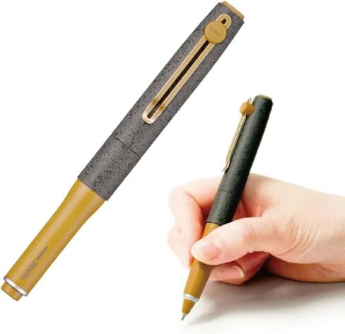 ZENTO Signature Model Ballpoint Pen Limited Stone Brass 0.5mm Ink Color Black Premium Metal Body UBZHT05.ST With Original Stylus Ballpoint Touch Pen in Saudi Arabia