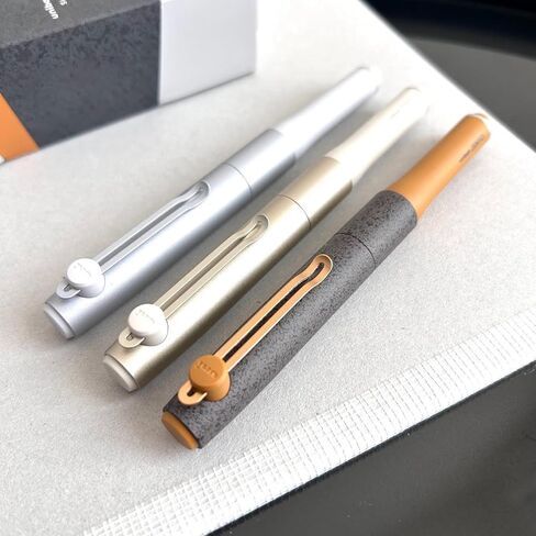 ZENTO Signature Model Ballpoint Pen Limited Stone Brass 0.5mm Ink Color Black Premium Metal Body UBZHT05.ST With Original Stylus Ballpoint Touch Pen in Saudi Arabia