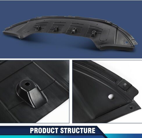 PIT66 Engine Splash Shield Under Cover Compatible with Kia Optima 2016-2018 in Kuwait