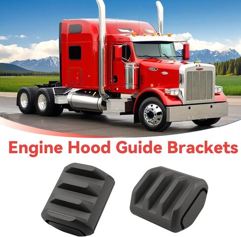 دليل غطاء المحرك العلوي مناسب لشاحنات Peterbilt 388 و389، استبدل دعامات دليل غطاء المحرك العلوي، دعامة استبدال مباشرة in Kuwait