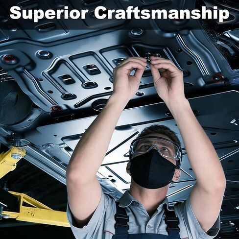 Engine Splash Shield Guard Compatibility with 2018-2023 Kia Stinger 18-23 Stinger Turbo 2.0L/2.5L Engine Case Guard Under Engine Cover - Easy Installation & Screw Hardware 29110J5000 in Saudi Arabia