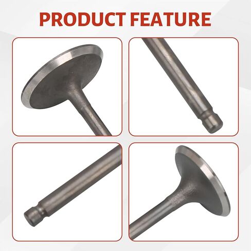 7T4Z-6507-B Exhaust and Intake Valve Kit Compatible with Ford Edge Explorer F150 Flex Mustang Taurus Transit 150 250 350 350HD Fusion Lincoln Continental MKT MKX MKS Mazda 6 CX9 Mercury Sable in Saudi Arabia