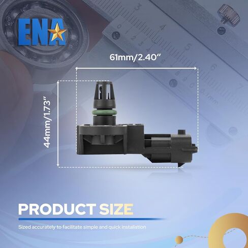 ENA Manifold Absolute Pressure Sensor Compatible with 2011 2012 2013 2014 2015 2016 2017 2018 2019 2020 2021 2023 Ford F150 Escape Focus Transit 150 250 350 350HD Replacement for AS437 CV2A9F479AA in Kuwait