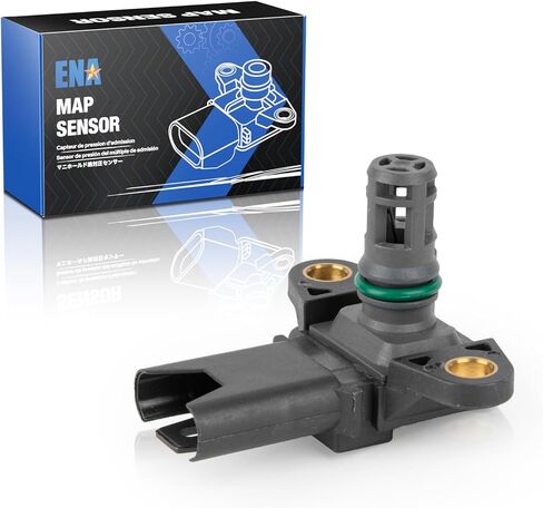 مستشعر الضغط المطلق المنوع ENA متوافق مع 2007 2008 2009 2010 2011 2012 2013 2014 BMW 335is 335i xDrive 335xi 535i GT xDrive 535xi 1 Series M 135i X6 Z4 بديل لـ AS411 13627551429 in Kuwait