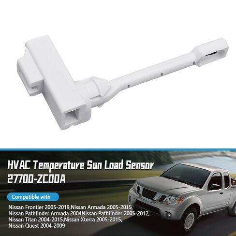 27700-ZC00A HVAC Temperature Sun Load Sensor Compatible with Nissan Frontier 2005-2019 Armada 2005-2015 Pathfinder Armada 2004 Air Conditioning Evaporator Temperature Sensor Switch Replace 27700ZC00A in Saudi Arabia