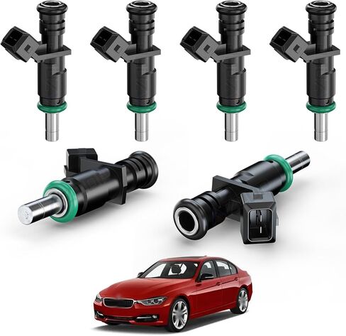 7531634 Fuel Injectors Compatible with BMW 328i xDrive (2009 2010 2011 2012 2013) L6 3.0L, 6 Hole Injectors, Replace #13537531634, FJ748, 800-1725N, 1353753163, 8001725N |Set of 6| in Saudi Arabia