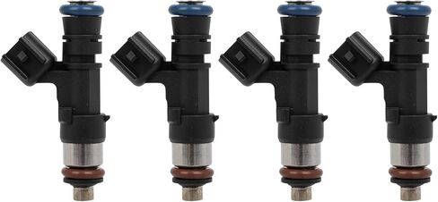 FJ1139 Injectors ANGLEWIDE Fuel Injector Compatible with 2012 2013 2014 2015 2016 2017 2018 2019 for Ford Fiesta Fuel Injectors Replace BE8Z9F593A, BE8Z9F593B, AE8E9F593AA, FJ1133,4Pcs in Kuwait