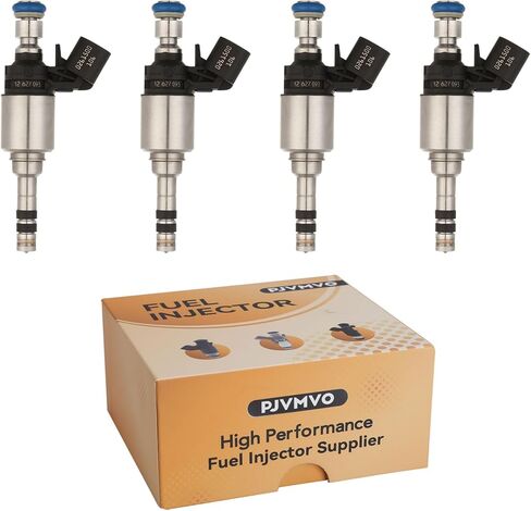 12627093 GM-4Cyl 2.5L GDI Fuel Injectors,Compatible with/Chevy 2.5 Malibu Impala Colorado 2015-2020,Compatible with/Cadillac ATS 2013-2017,Compatible with/GMC Acadia Canyon,Set of 4 in Kuwait