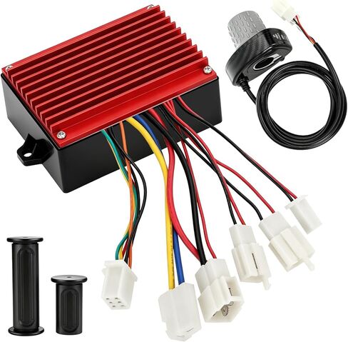 MX500 Controller and Throttle Compatible with Razor MX650 SX500 McGrath Dirt Rocket Bike, 36V Control Module for RSF650 Electric Dirt Bike Motocross EcoSmart Scooter Parts Twist Throttle Grips in Kuwait