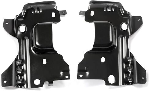 2 قطعة مجموعة دعامة المصد الأمامي الجانب الأيسر والأيمن متوافق مع Ford F-150 2009-2014 استبدال 9L3Z17B984A, 9L3Z17B985A in Kuwait