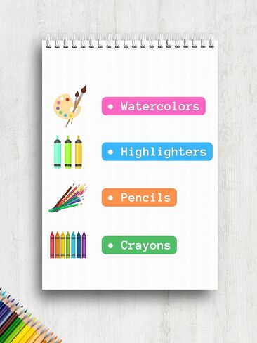 Sketchbook 8.5x11, 60 Pages, Top Spiral Bound Sketch Pad, Heavyweight 110lb/199gsm Thick Drawing Paper, Large Art Sketch Book for Kids, Adults & Beginners, Ideal for Sketching, Coloring & Doodling in Saudi Arabia