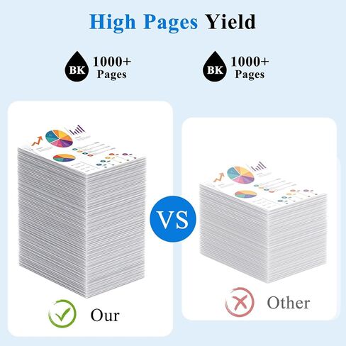 902XL Black Ink Cartridges Compatible for HP 902 Black Ink Cartridges Combo Pack Work with HP Printer OfficeJet Pro 6978 6968 6960 6958 6970 6975 6950 Printer Ink Black 902 Ink High Yield (2 Pack) in Saudi Arabia