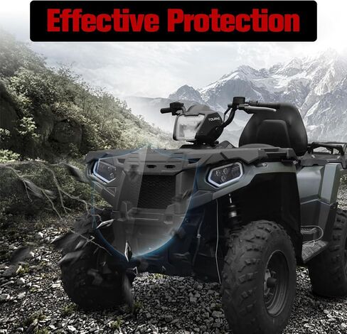 اللفافة الأمامية للرياضي 570 2011-2024، لوحة بلاستيكية متينة ممتص الصدمات الأمامي للرياضي Polaris 400 500 450 570 800 2011-2024 الملحقات، استبدال OEM #5438559-070 in Kuwait