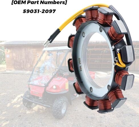 الملف الثابت 59031-2097 متوافق مع Kawasaki KAF300/ Mule 500 1993-1996، Mule 520 2000-2001 Mule 550 1997-2004 in Kuwait
