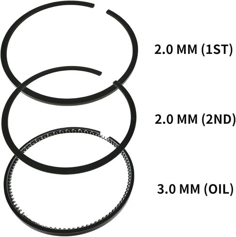 مجموعة حلقات مكبس Riken كبيرة الحجم 98 مم (+0.50 مم) لكوبوتا V3300-DI-E in Kuwait