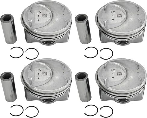 STD Engine Piston & Snap Rings Set Fits for G4KH 2.0L Turbo Engine 2011-2015 Kia Optima/Sportage 2011-2014 Hyundai Sonata/Santa Fe Sport, Replace 23410-2G400 23040-2G400 in Saudi Arabia