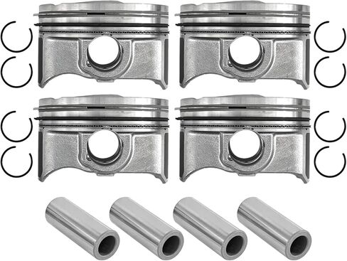 STD Engine Piston & Snap Rings Set Fits for G4KH 2.0L Turbo Engine 2011-2015 Kia Optima/Sportage 2011-2014 Hyundai Sonata/Santa Fe Sport, Replace 23410-2G400 23040-2G400 in Saudi Arabia