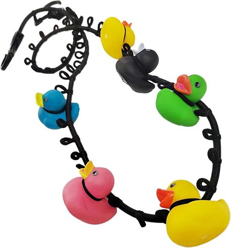1PCS Rubber Duck Frame Suitable for Owners Wrangler's Rope Paracord Holder for Car Display Fixed Mount Off-Road Vehicle Interior Accessories Elastic Duck Holder with Rubber Bands(Black) in Kuwait
