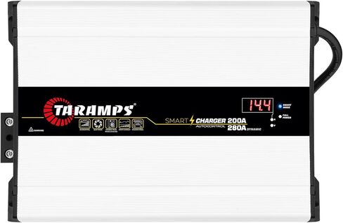 Taramps Smart Charger 200/280A Battery Charger 280A Dynamic Mode Car Audio System Power Supply 4000 Watts Max Output Power Bivolt Automatic 127/220VAC in Kuwait