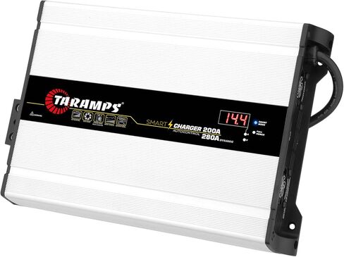 Taramps Smart Charger 200/280A Battery Charger 280A Dynamic Mode Car Audio System Power Supply 4000 Watts Max Output Power Bivolt Automatic 127/220VAC in Kuwait
