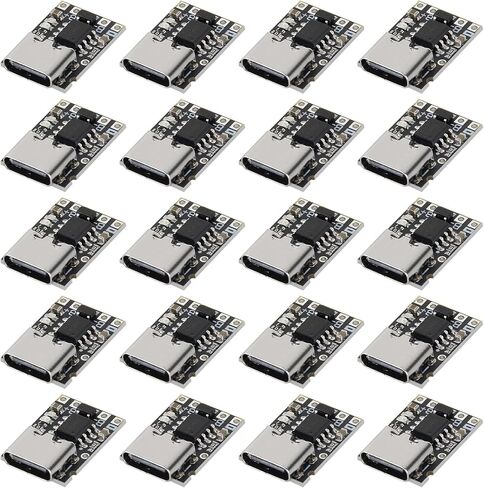 AITRIP 10PCS TP4057 1A Lithium Battery Charging Protection Board Module with Protection Type-C USB Charging Boards 3.7V 4.2V （TP4056 Upgraded） in Saudi Arabia