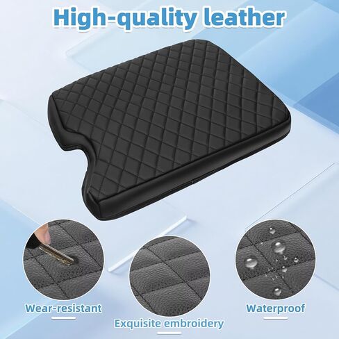Center Console Armrest Cover Compatible with Ford F150 2015-2025, 2017-2025 F250 F350 F450(for Jump Seat Only) in Kuwait