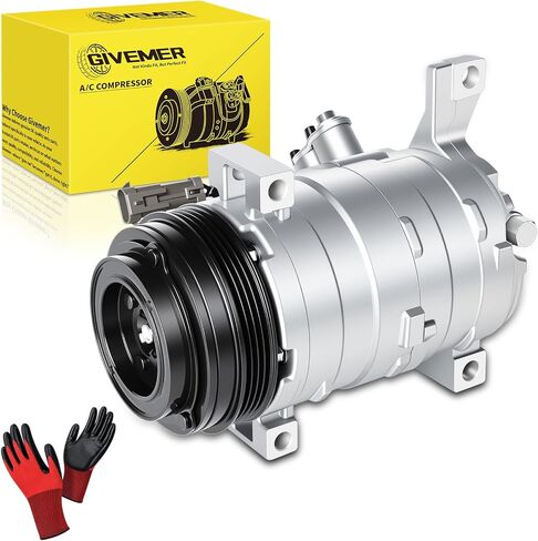CO 29002C Air Conditioning AC Compressor with Clutch fits for Chevrolet,GMC Models - Silverado,Express,Sierra,Yukon,Tahoe,Suburban,Savana,Escalade,Avalanche, & More - with 2 Mounting Holes in Saudi Arabia