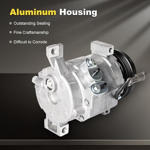 CO 29002C Air Conditioning AC Compressor with Clutch fits for Chevrolet,GMC Models - Silverado,Express,Sierra,Yukon,Tahoe,Suburban,Savana,Escalade,Avalanche, & More - with 2 Mounting Holes in Saudi Arabia