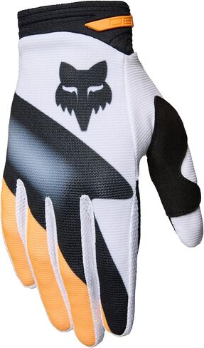 قفاز Fox Racing Youth 180 Motocross Dirt Bike، أسود/أبيض نوبل، كبير in Kuwait
