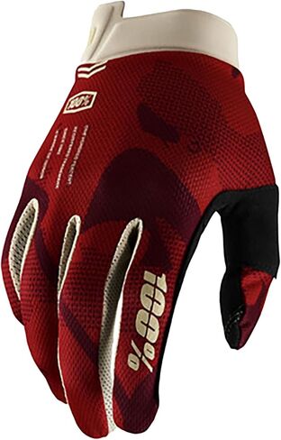 100% ITRACK Ultralight Motocross Gloves - Lightweight MX Dirt Bike & Powersport Racing Protective Gear in Kuwait