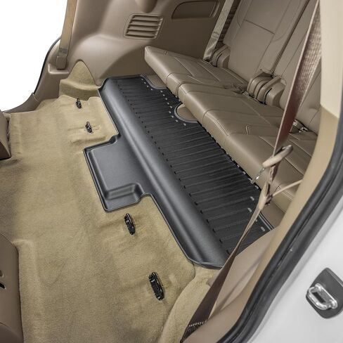 Smart Choice USA Car Floor Mat Custom fit for 2015-2020 Chevrolet Tahoe/2015-2020 GMC Yukon - Made in USA - Black - Full Set 1st, 2nd & 3rd Row in Saudi Arabia
