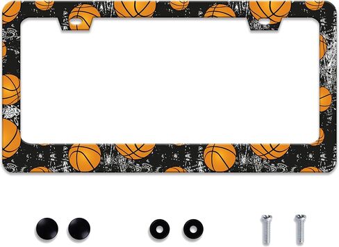 Personalized Bookshelf License Plate Frame Stainless Steel Accessory Colorful Book License Plate Holder Funny Car Decorative 2 Holes Screws Fits Us Standard License Plates 12.2 X 6.3 in for Men Women in Saudi Arabia