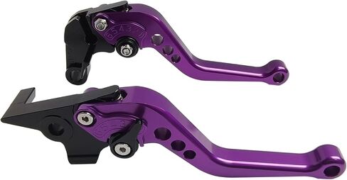 Short Brake Clutch Handle Lever Replacement for Yamaha MT07 FZ07 14-25 / Tenere 700 14-24/ MT10 FZ10 16-21/ MT-09 FZ-09 15-20, CNC Aluminum Motorcycle Accessories Shorty Levers(Blue) in Saudi Arabia