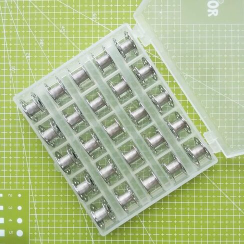 بكرات معدنية YICBOR لآلة الخياطة موديلات Bernina Activa وAurora وVirtuosa (25 قطعة/صندوق) in Kuwait