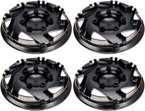 BARTOO 4 Pack Hubcaps Wheel Covers 16 Inch Hubcap for Ford E150 E250 E350 Econoline Van 1992-2014, 8 Lug Steel Wheel, Hub Caps Van Heavy Duty Construction in Kuwait