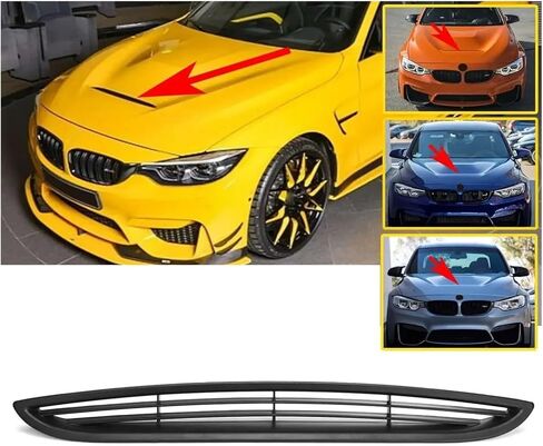 GTS نمط سيارة الجبهة بونيه غطاء محرك السيارة تنفيس غطاء منفذ الهواء متوافق مع BMW E90 E91 E92 E93 F10 F22 G20 G30 F30 F80 F82 F83 M3 M4 M5 in Kuwait