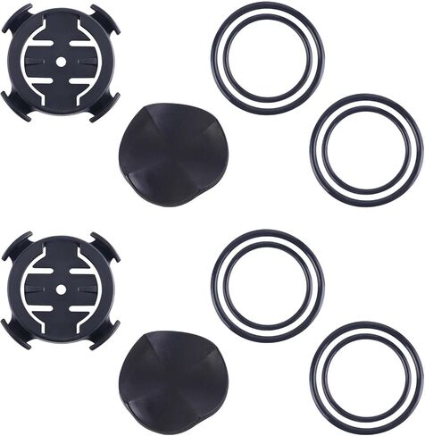 2 Set Bike Computer Mount Holder Quick Release Quarter Turn Handlebar Front Mounting Adapter for Garmin XOSS G/G+ iGPSPORT Wireless Cycling Computer GPS Speedometer Odometer Cyclocomputer in Saudi Arabia