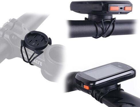 2 Set Bike Computer Mount Holder Quick Release Quarter Turn Handlebar Front Mounting Adapter for Garmin XOSS G/G+ iGPSPORT Wireless Cycling Computer GPS Speedometer Odometer Cyclocomputer in Saudi Arabia