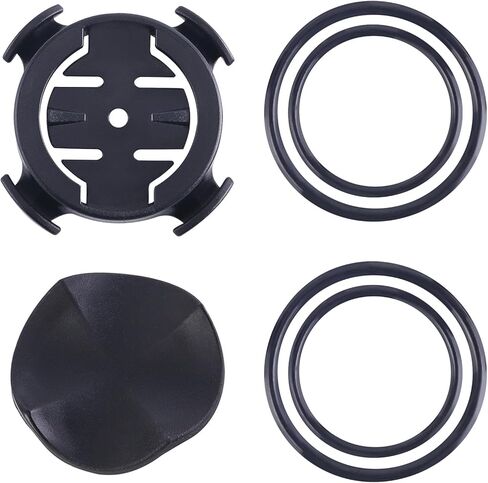 2 Set Bike Computer Mount Holder Quick Release Quarter Turn Handlebar Front Mounting Adapter for Garmin XOSS G/G+ iGPSPORT Wireless Cycling Computer GPS Speedometer Odometer Cyclocomputer in Saudi Arabia