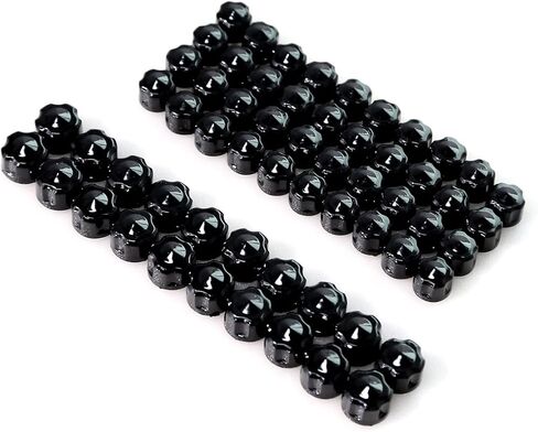 Motorcycle ABS Engine Bolt Caps Cover Compatible for Harley Softail Low Rider Street Bob 2018-2025 (Gloss Black) in Saudi Arabia