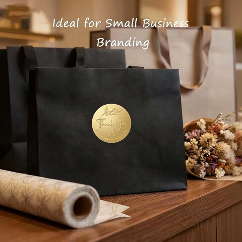 100 Pack Embossed Wedding Thank You Stickers, Gold or Silver Foil Round Favor Labels, “Thank You for Celebrating with Us" Envelope Seals for Party Favors, Invitations & Gift Packaging (Gold) in Saudi Arabia