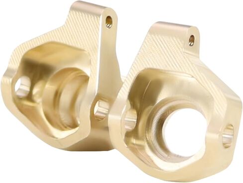 Brass Front Axle Steering Knuckles Weights for RC Crawler AXIAL SCX30 Ford Bronco 4X4 Jeep Wrangler JLU in Kuwait